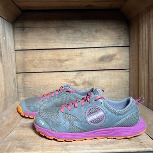 Womens Patagonia 1% For The Planet Amaranth/Turmeric Trail Sneakers Size 9.5